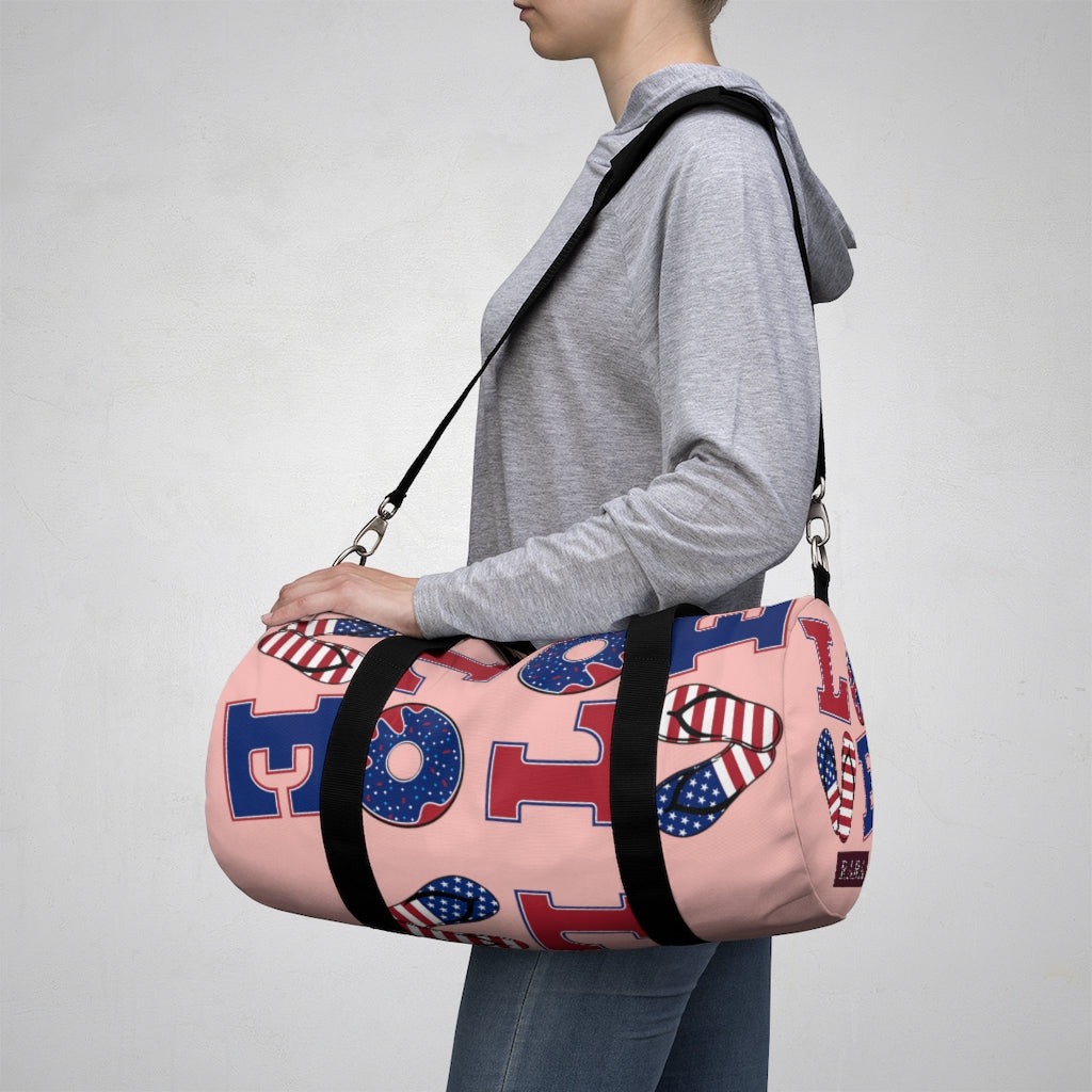 American Love Blush Duffel Bag
