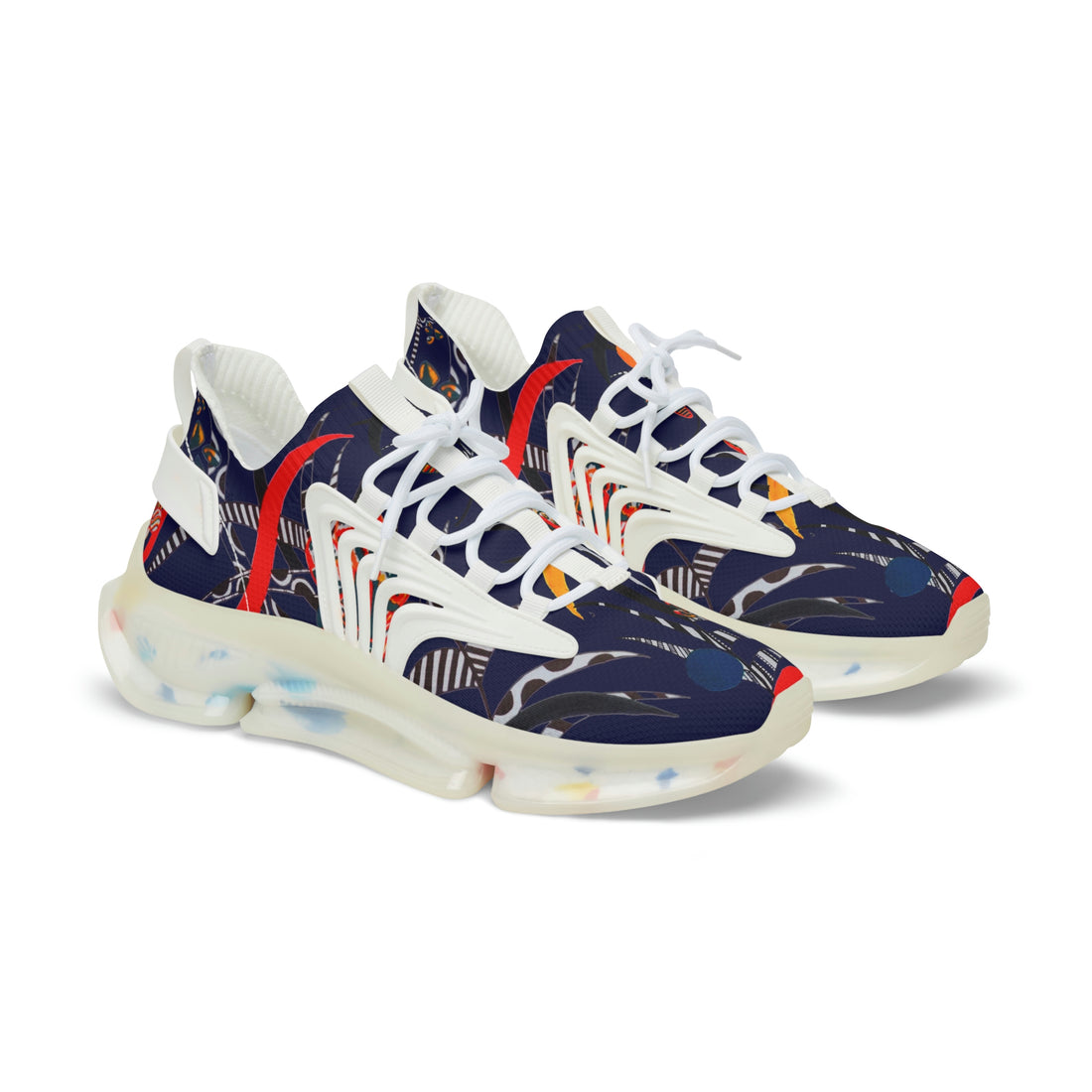 Ink Wildly Wicked OTT Men's Mesh Knit Sneakers