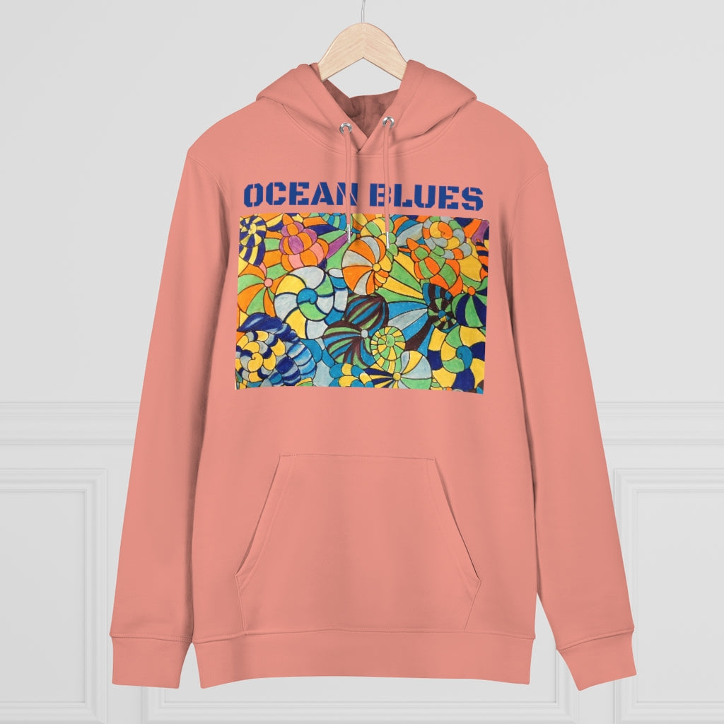 Ocean Blues Unisex Cruiser Organic Hoodie