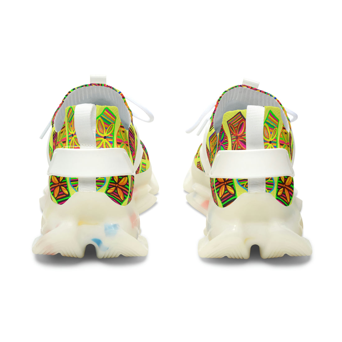 Canary Deco Print OTT Women's Mesh Knit Sneakers