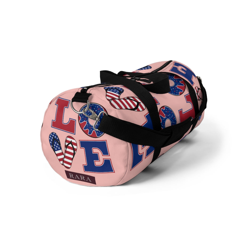 American Love Blush Duffel Bag