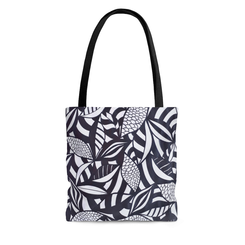 AOP Tropical Minimalist Tote Bag