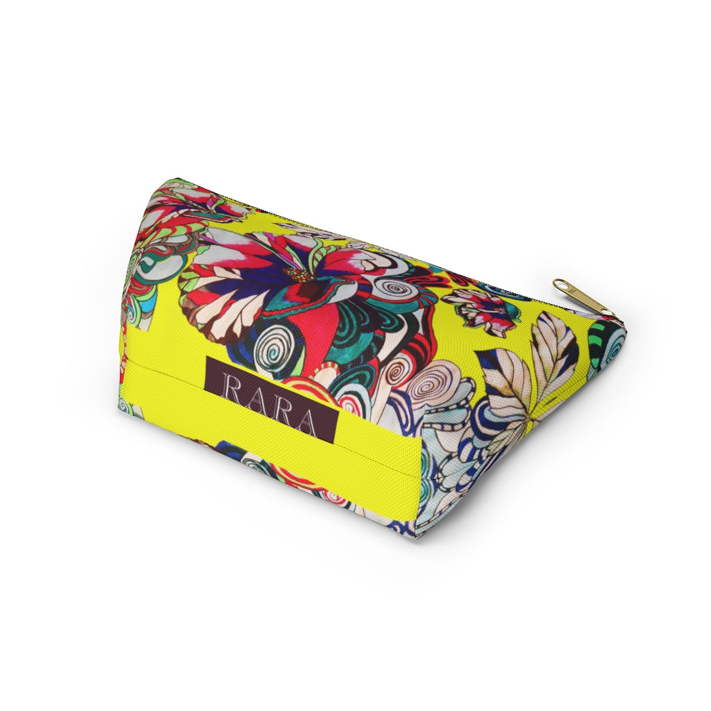 Floral Pop Canary Accessory Pouch