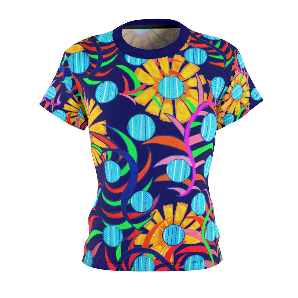 Sunflower AOP NavyT-shirt