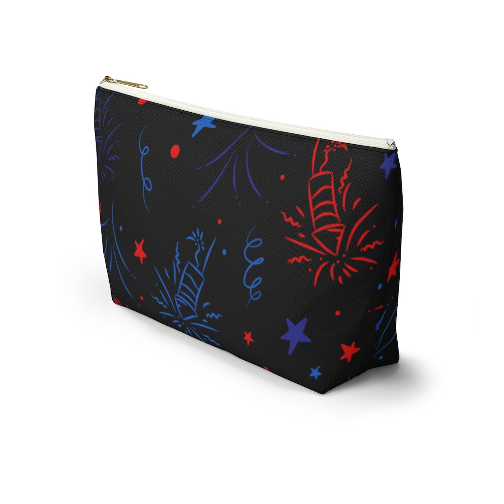 Firecracker Black Accessory Pouch