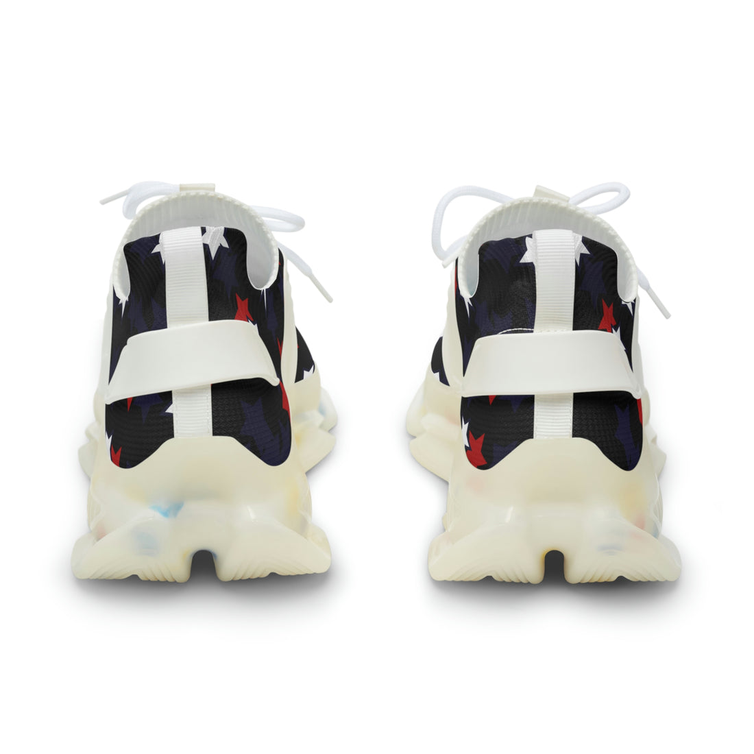 Black Starboy OTT Men's Mesh Knit Sneakers