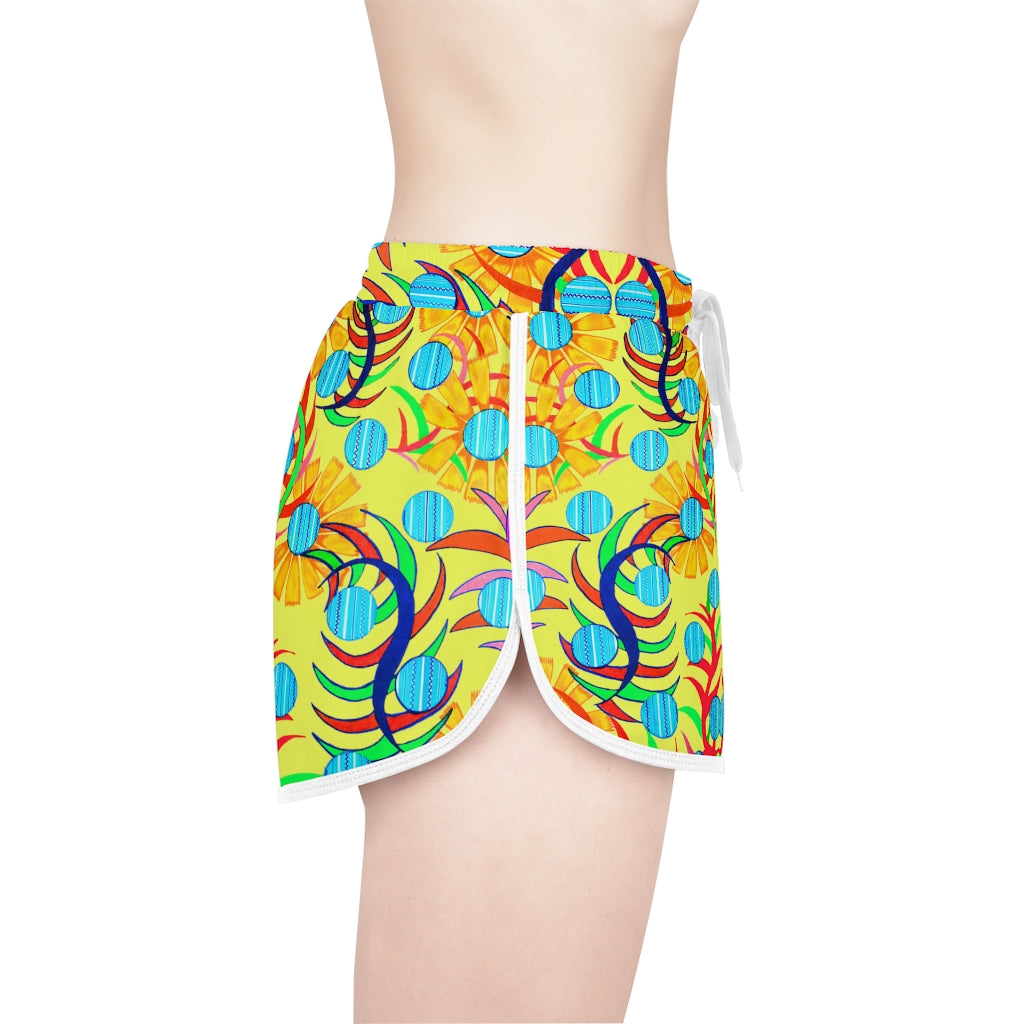 Canary Sunflower Relaxed Shorts