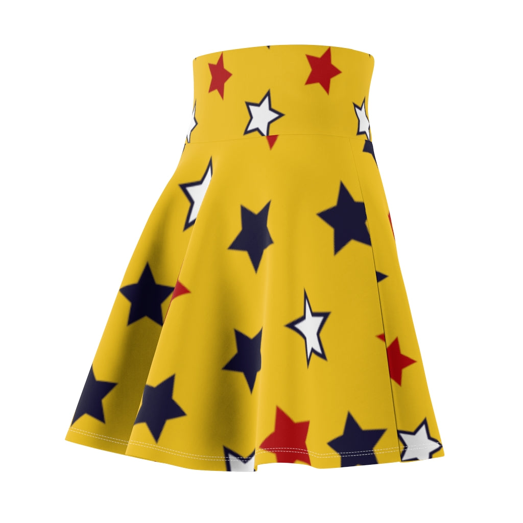 Stargirl Yellow Skater Skirt