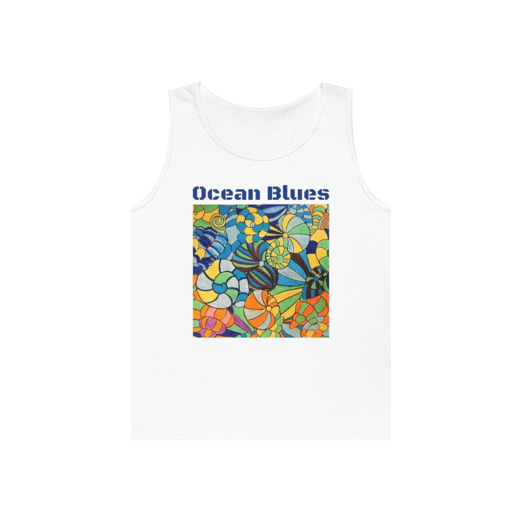 Unisex Ocean Blues Tank Top