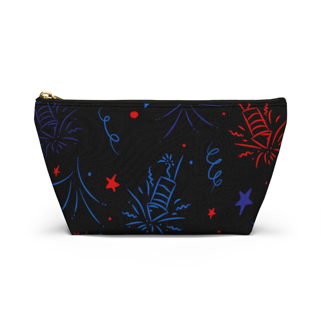 Firecracker Black Accessory Pouch