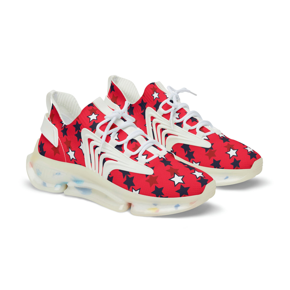 Red Starboy OTT Men's Mesh Knit Sneakers