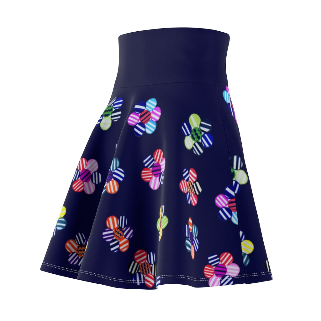Ink Candy Florals Skater Skirt