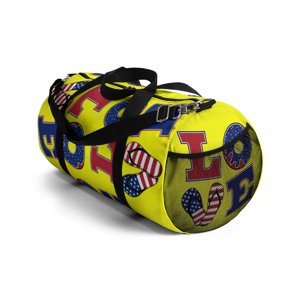 American Love Canary Duffel Bag