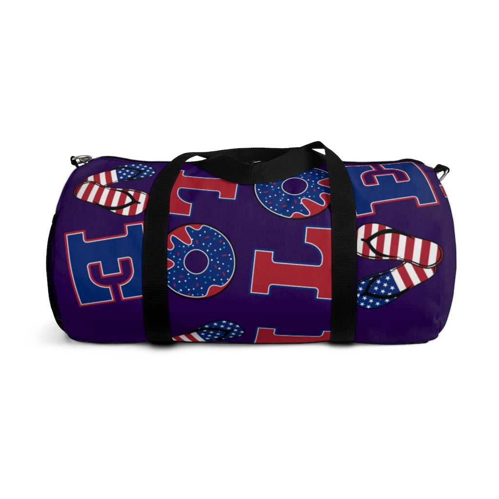 American Love Violet Duffel Bag