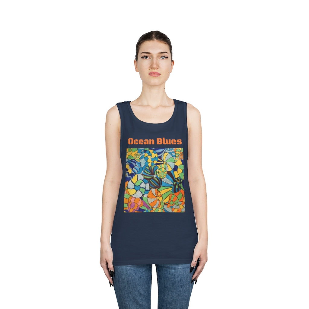 Unisex Ocean Blues Tank Top