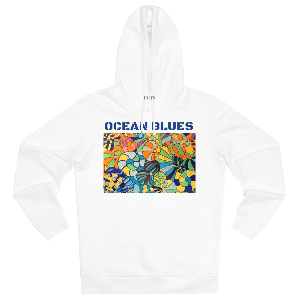 Ocean Blues Unisex Cruiser Organic Hoodie