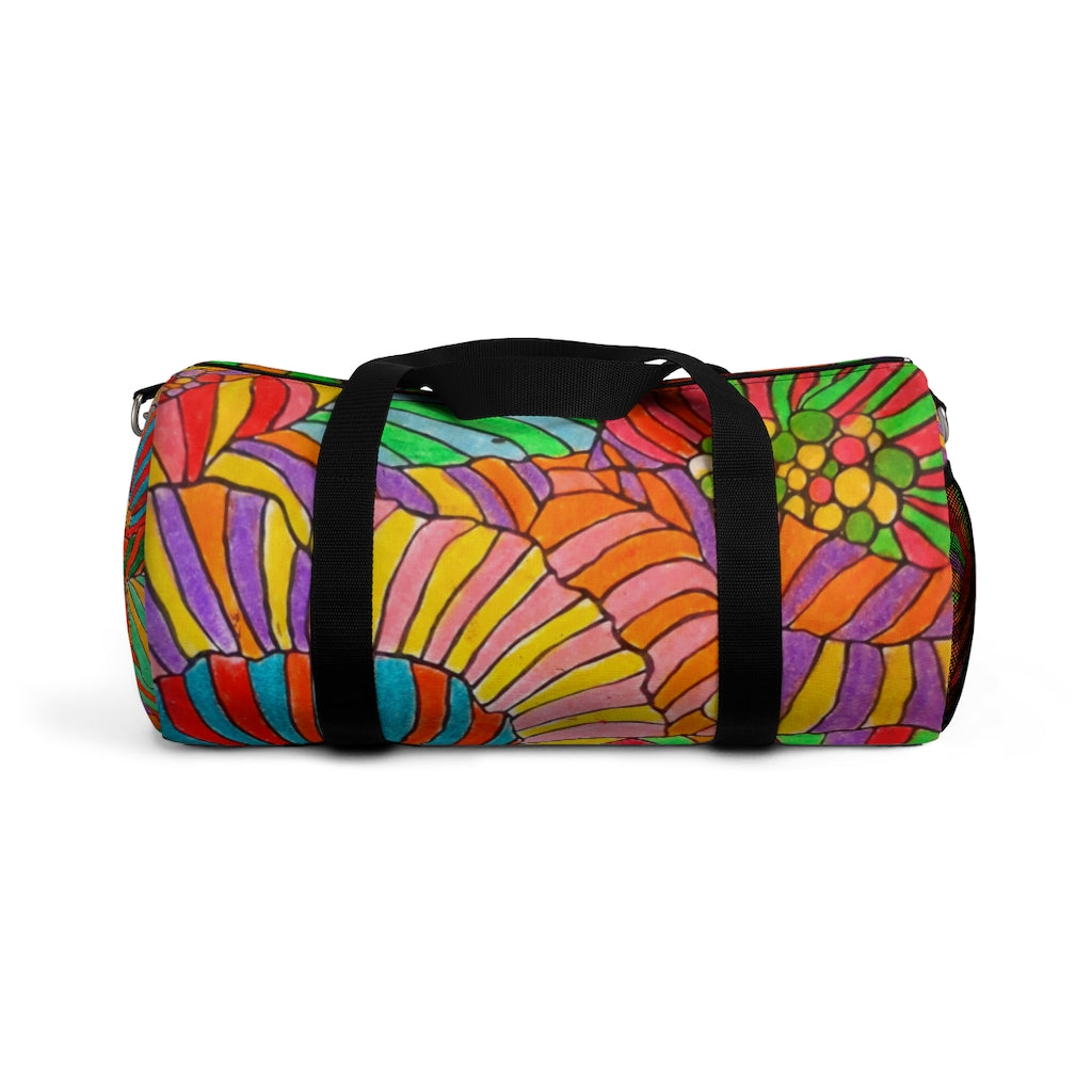 Wild Flower Hearts Duffel Bag