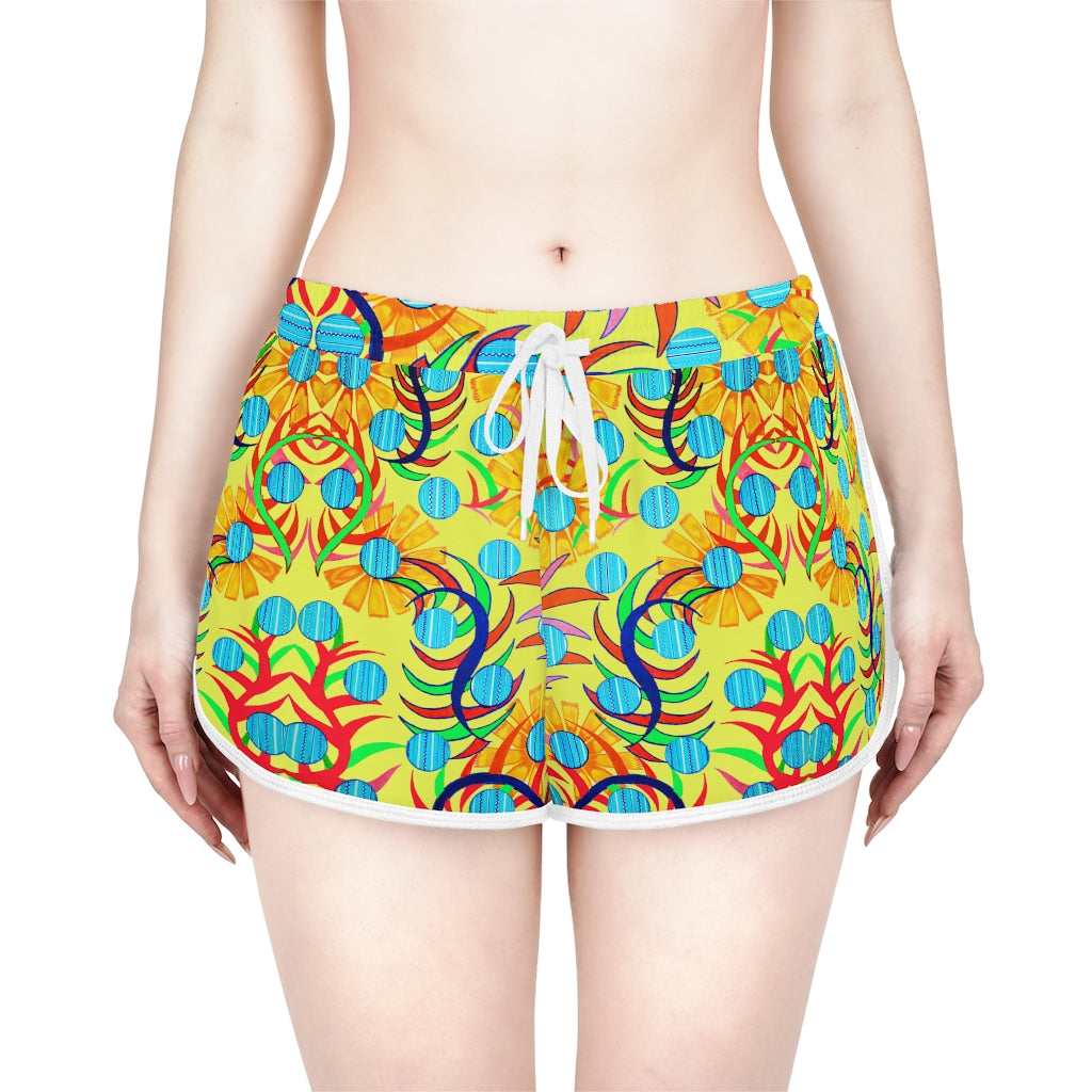 Canary Sunflower Relaxed Shorts