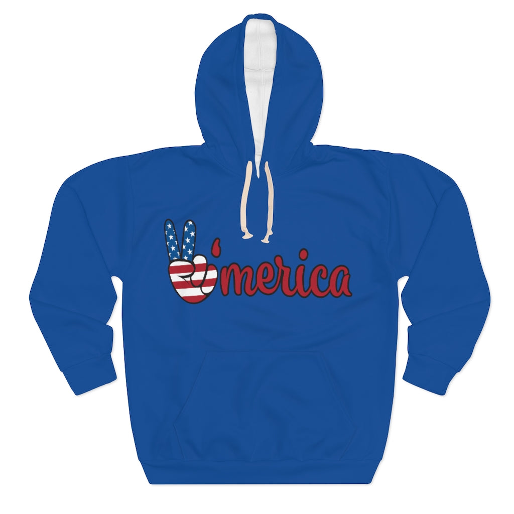 Washington Blue Pullover Hoodie