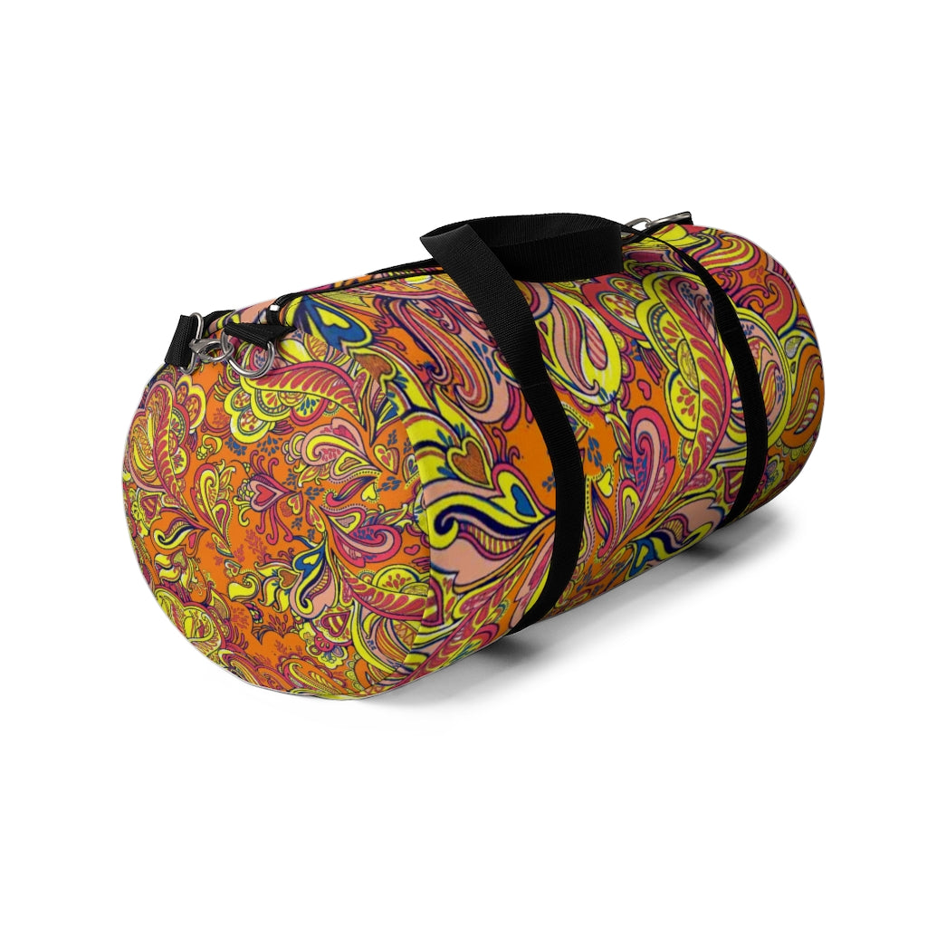 Paisley Hearts Duffel Bag