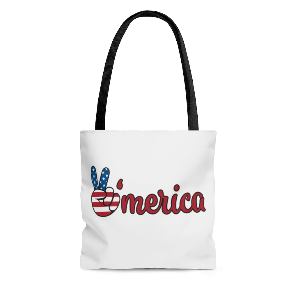 AOP All American Tote Bag