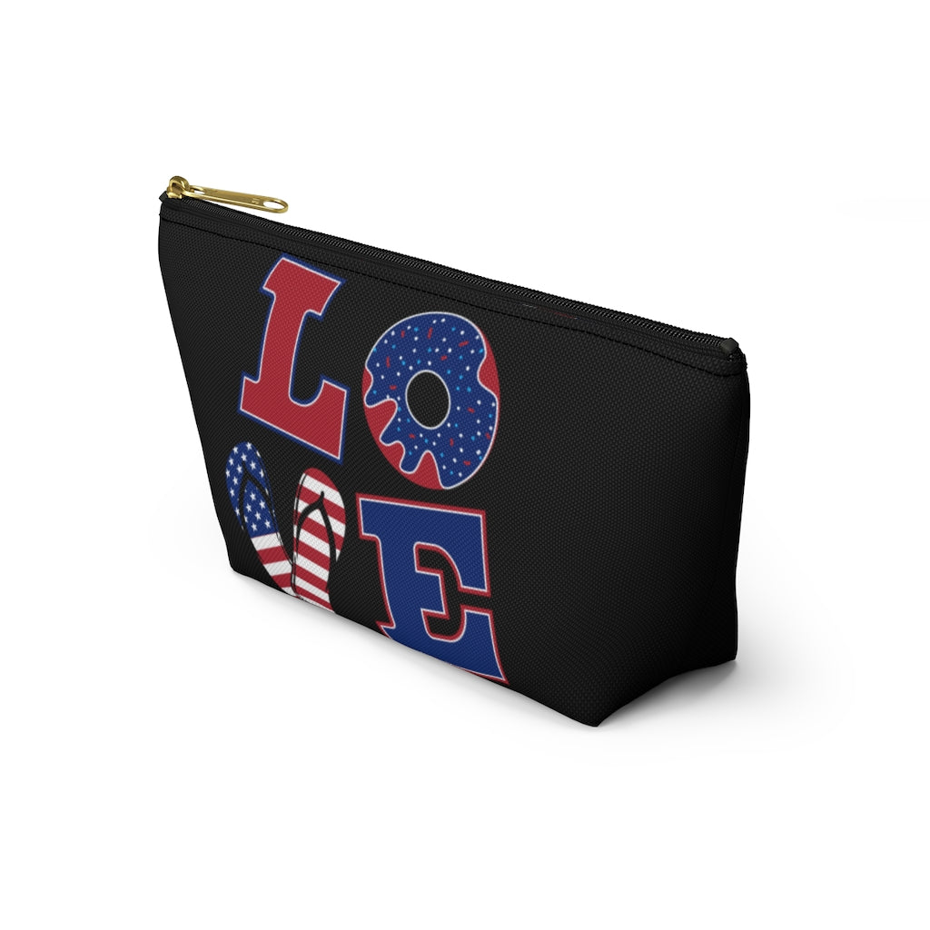 Love Black Accessory Pouch