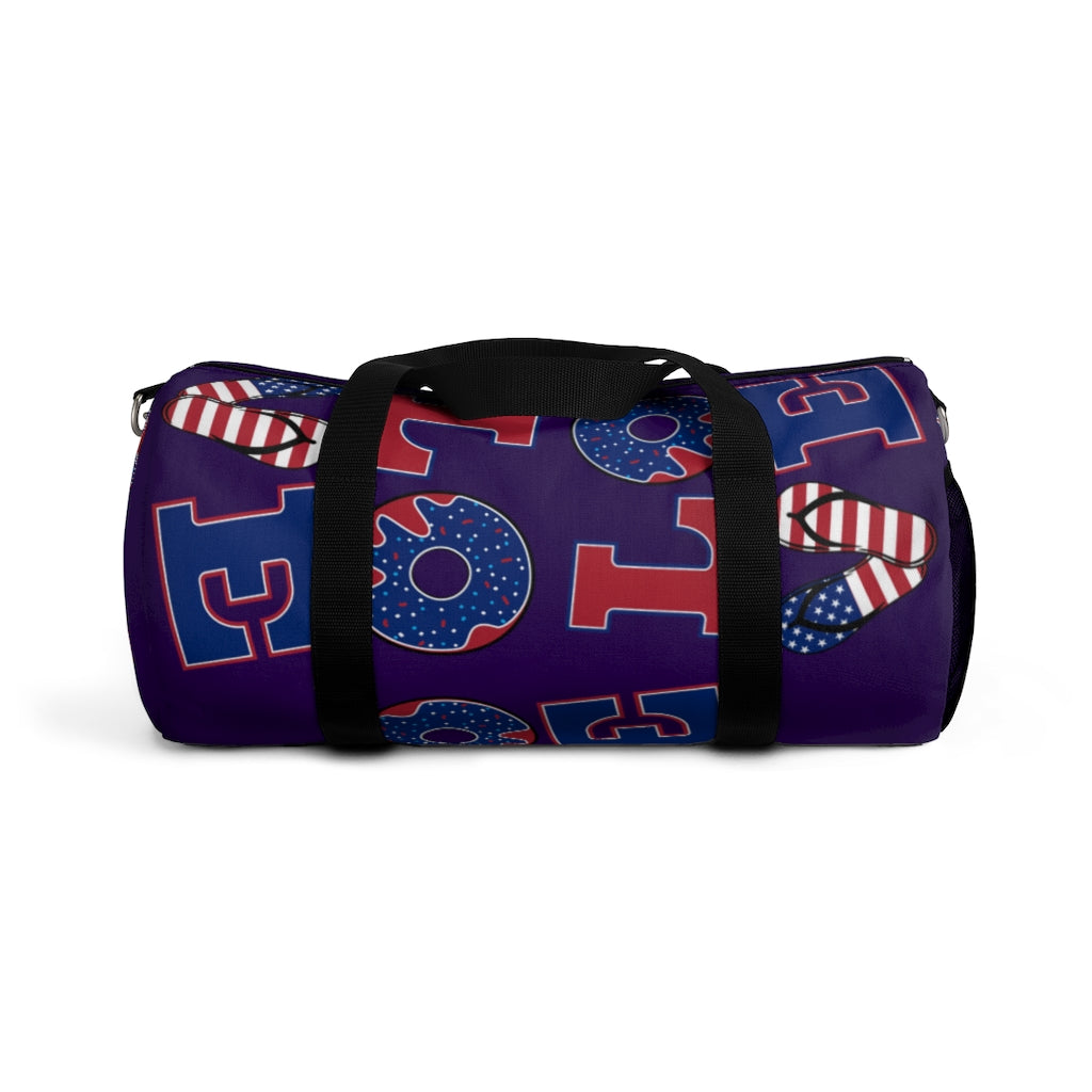 American Love Violet Duffel Bag