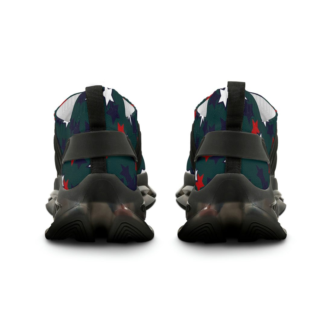 Bottle Green Starboy OTT Men's Mesh Knit Sneakers