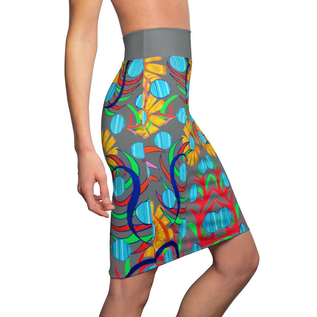 Sunflower Ash Pencil Skirt