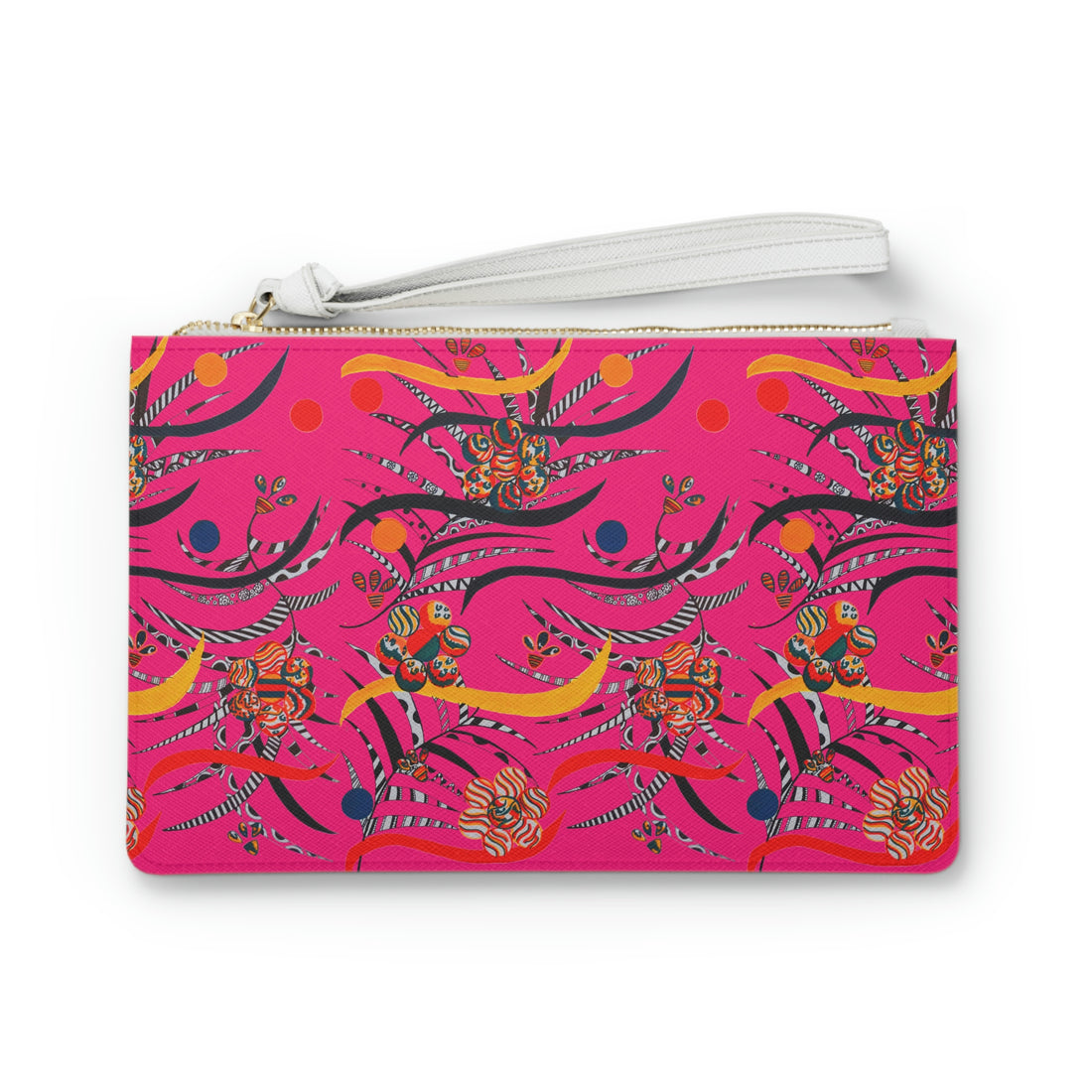 Hot Pink Wilderness Clutch Bag