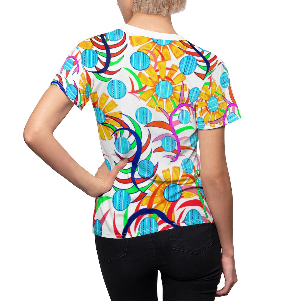 Sunflower AOP White T-shirt