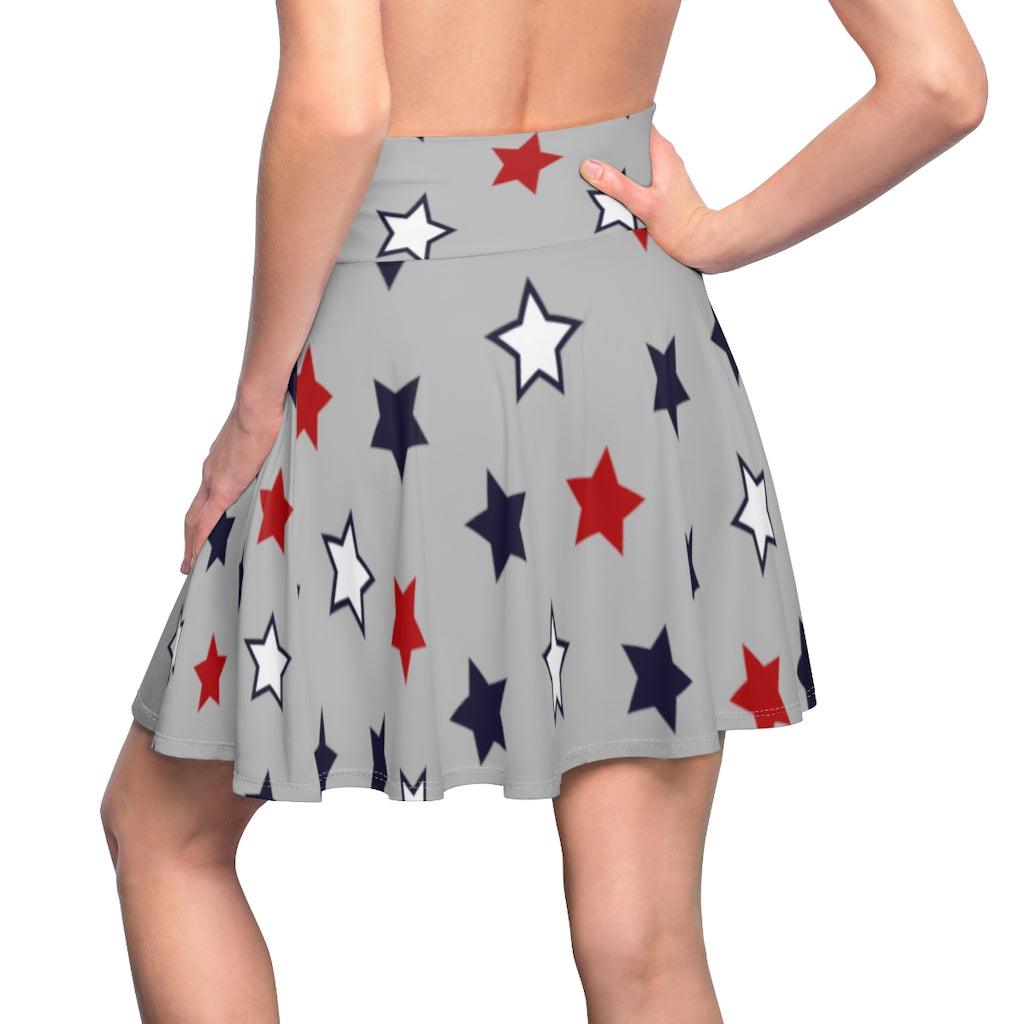 Stargirl Slate Grey Skater Skirt