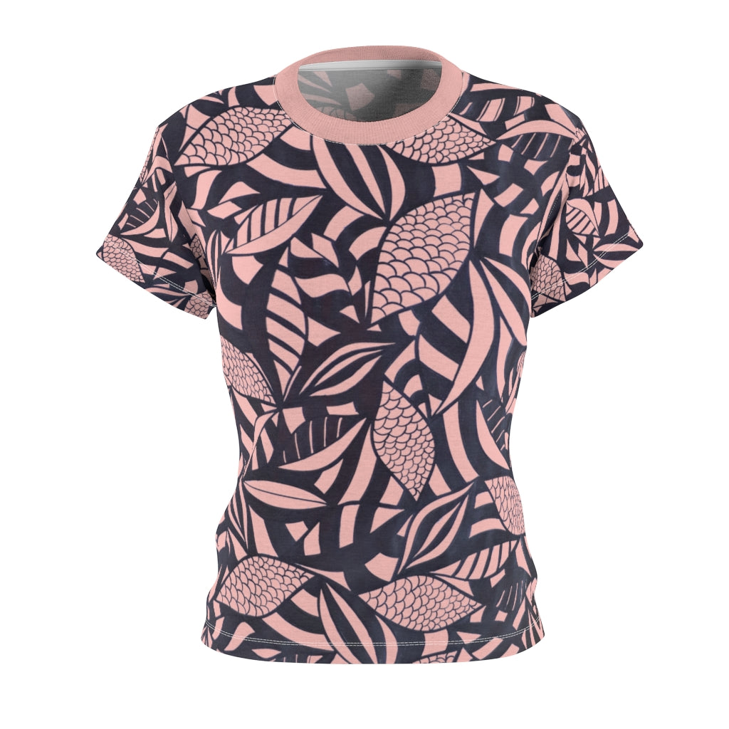 Tropical Minimalist AOP Blush T-shirt