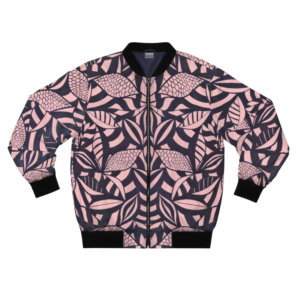 Tint Men's Tropical Minimalist Bomber Jacket