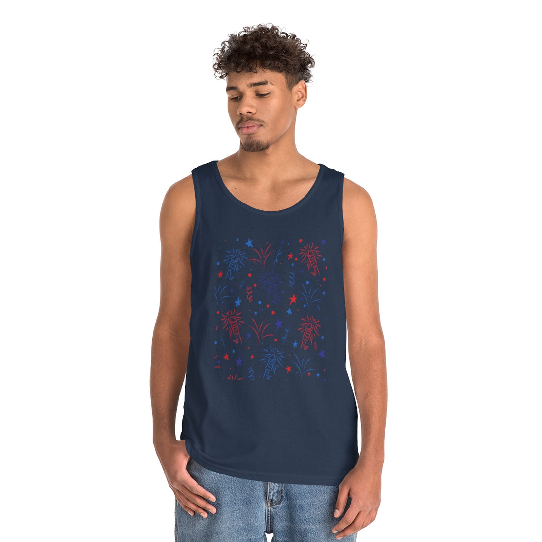 Firecracker Unisex Tank Top