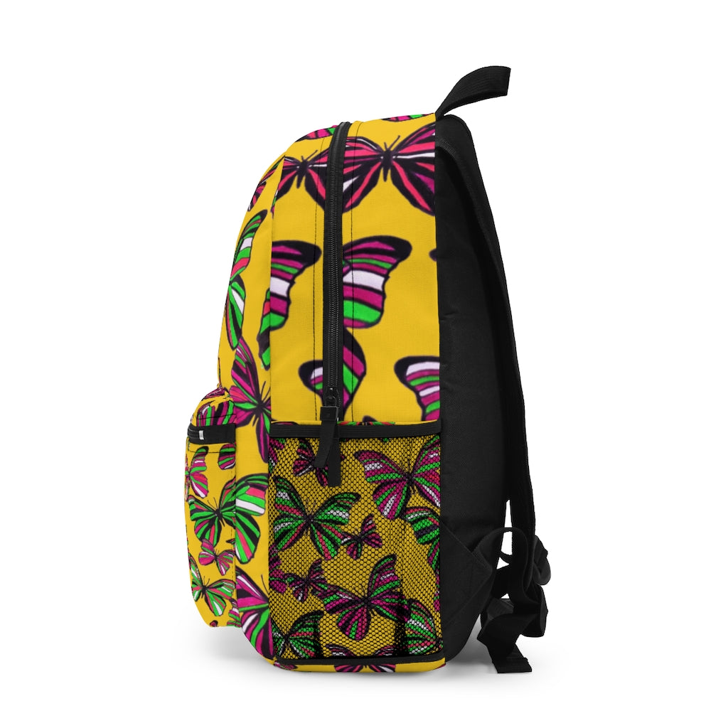 Butterflies Yellow Backpack