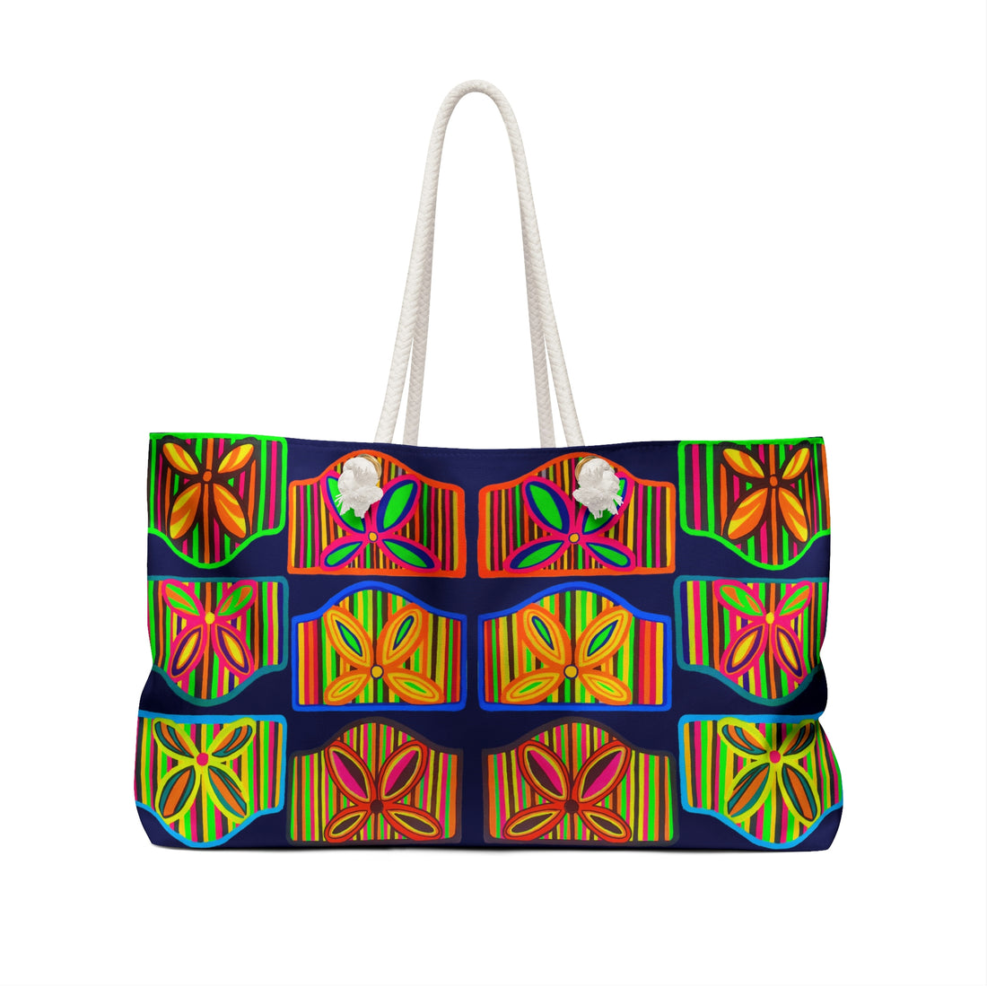 Ink Deco Print Weekender Tote Bag