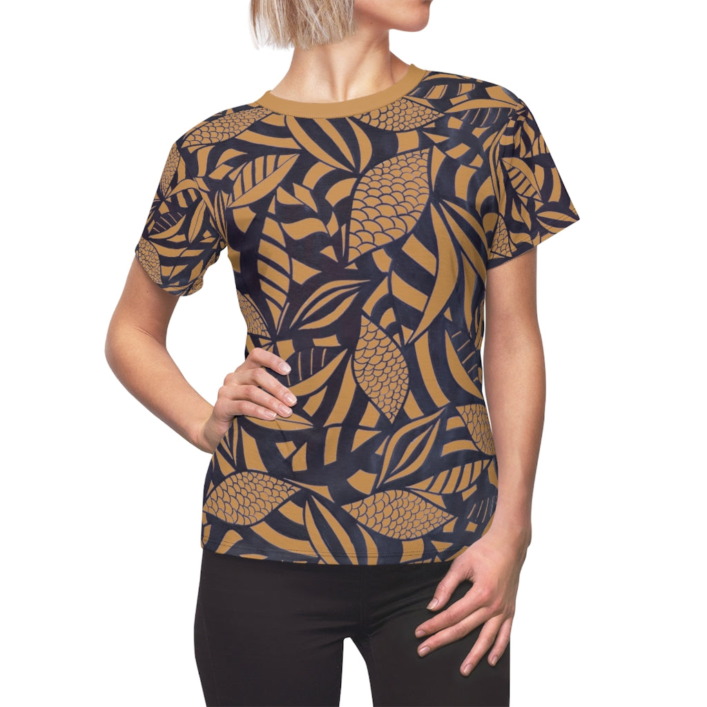 Tropical Minimalist Tussock AOP T-shirt