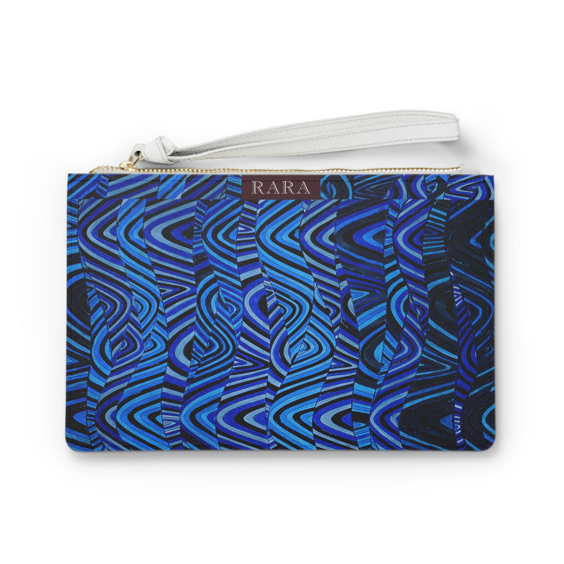 Black Sonic Clutch Bag