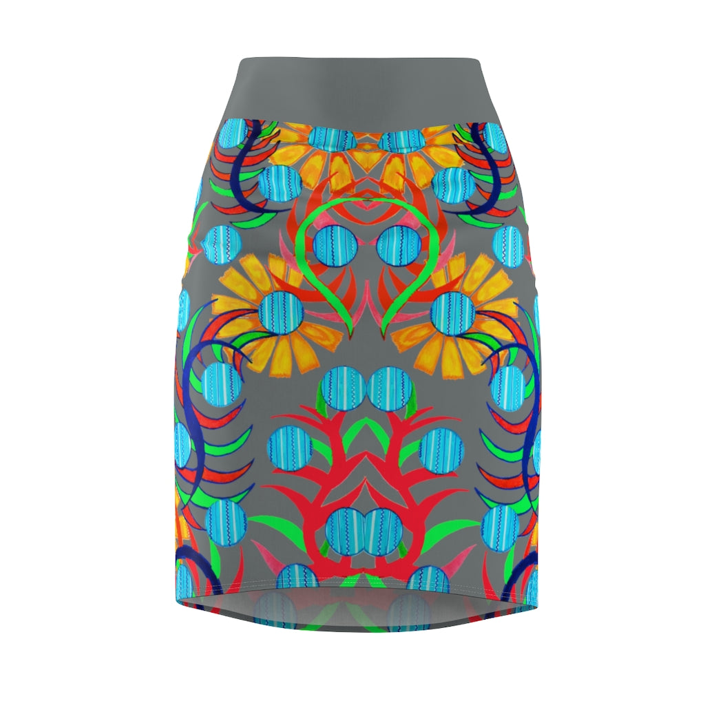 Sunflower Ash Pencil Skirt