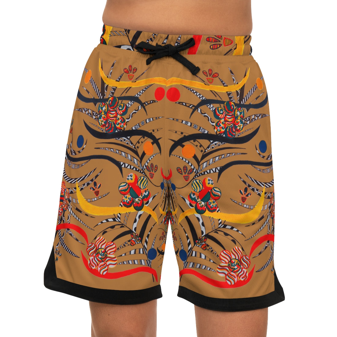 Tussock Wilderness Basketball Rib Shorts (AOP)