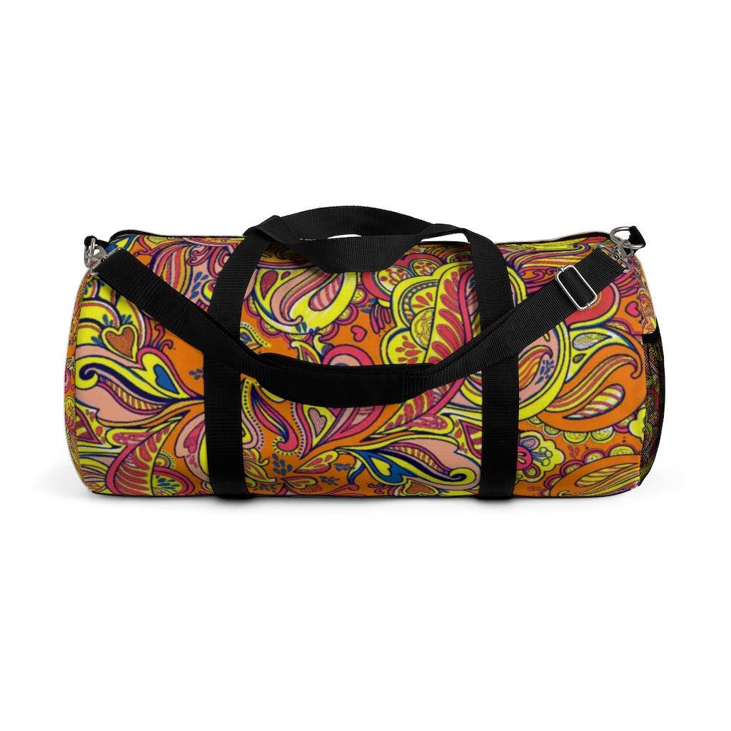Paisley Hearts Duffel Bag