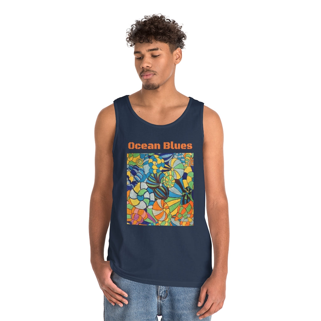 Unisex Ocean Blues Tank Top