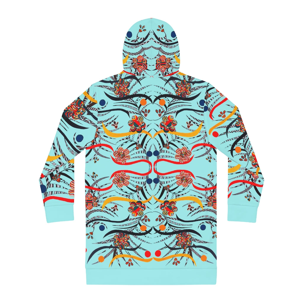 Sky Wilderness Hoodie Dress (AOP)