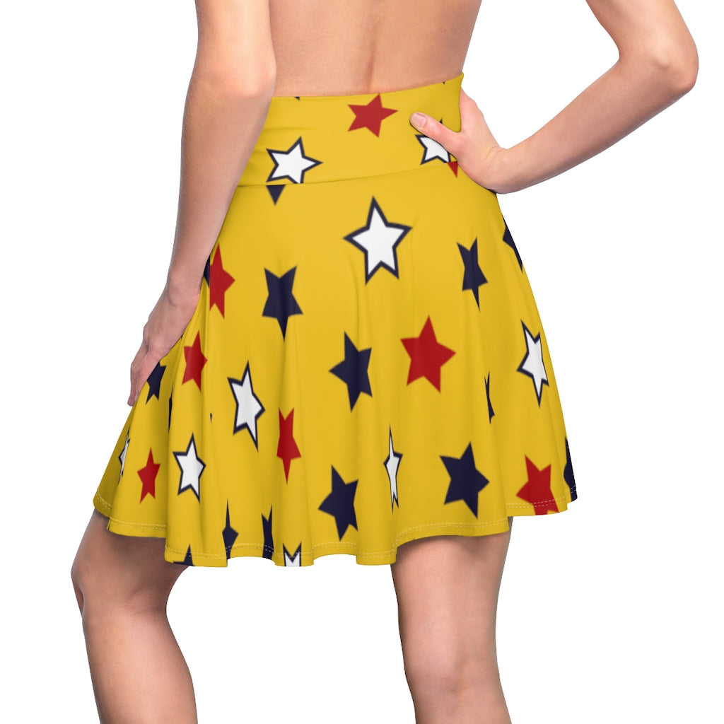 Stargirl Yellow Skater Skirt