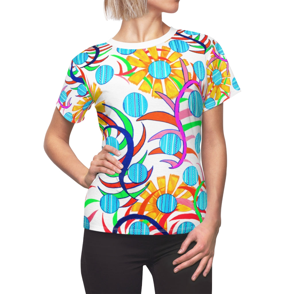Sunflower AOP White T-shirt