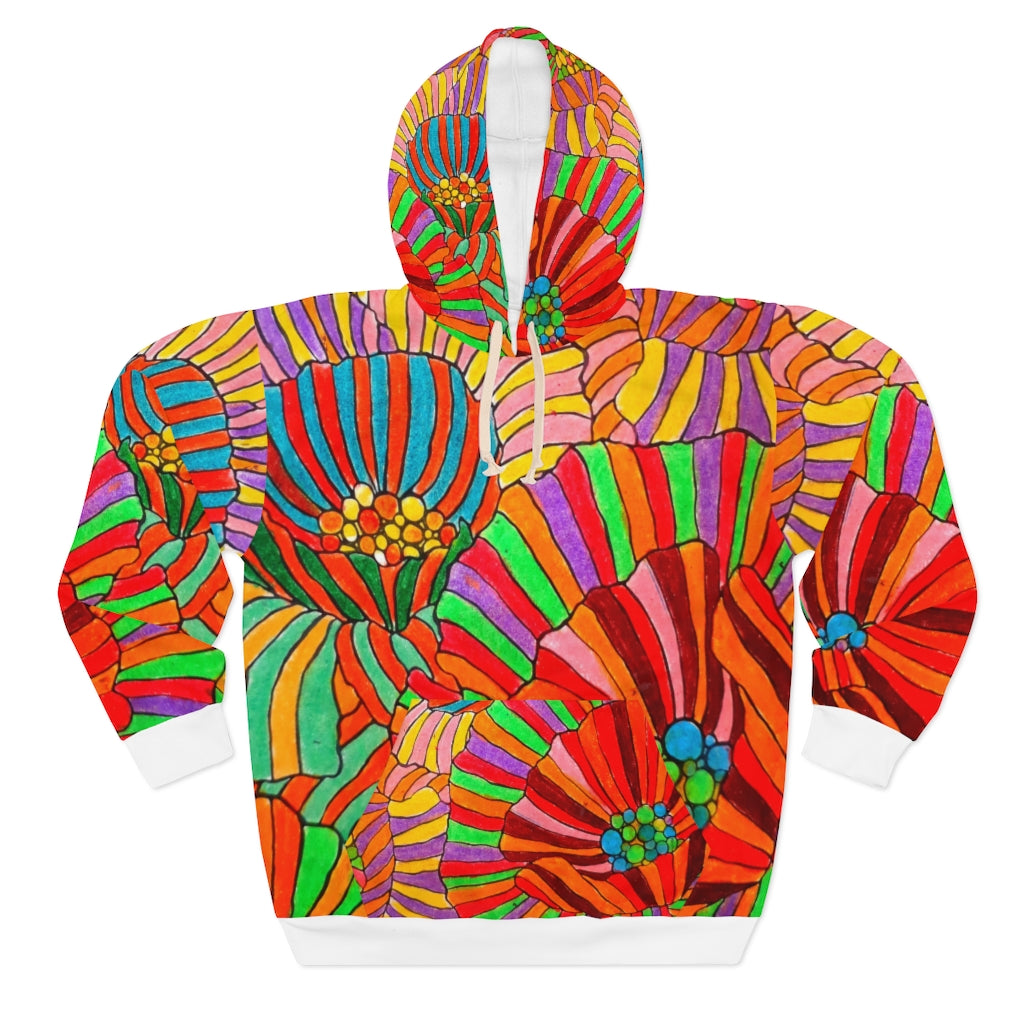 Wild Flower Pullover Hoodie