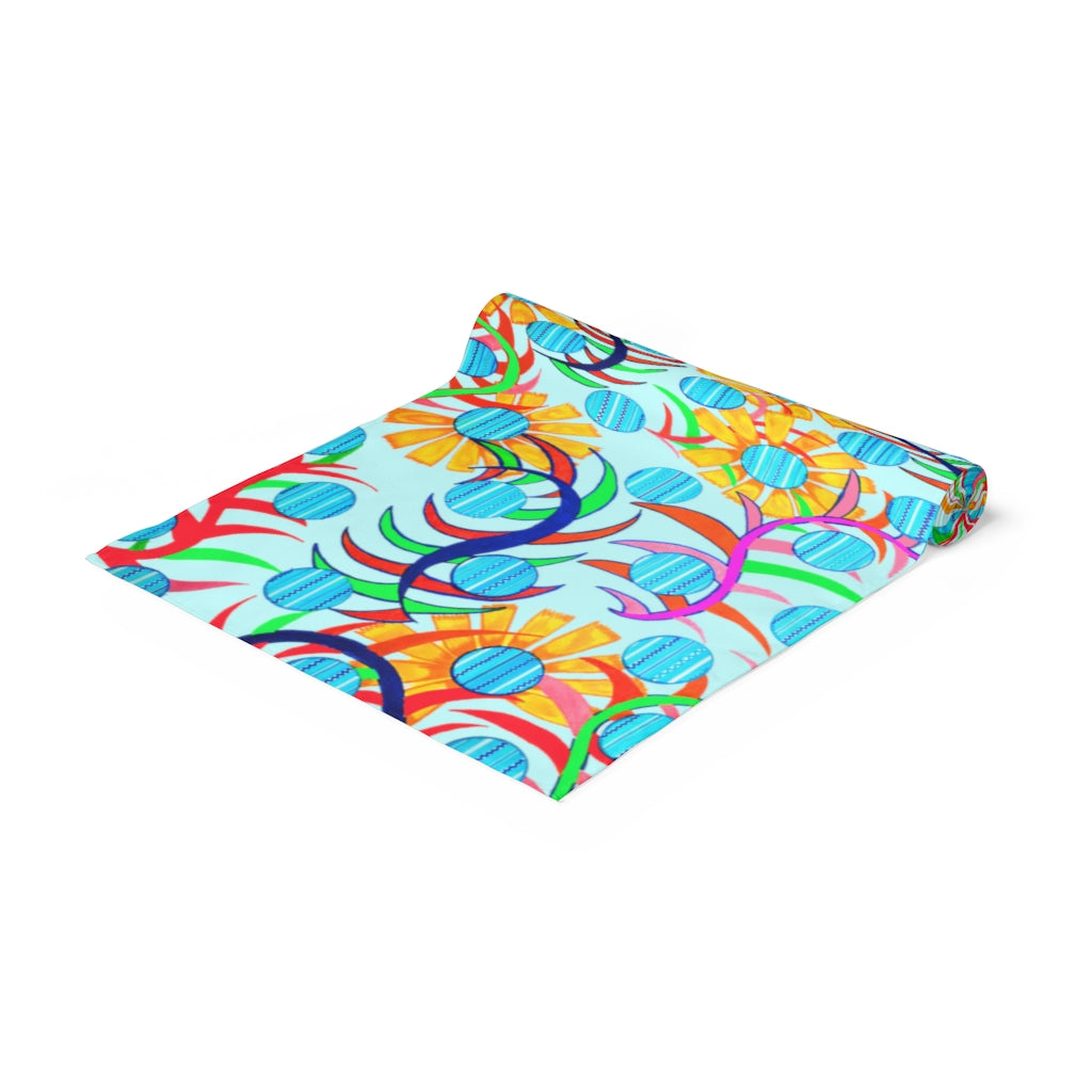 Sunflower Icy Table Runner