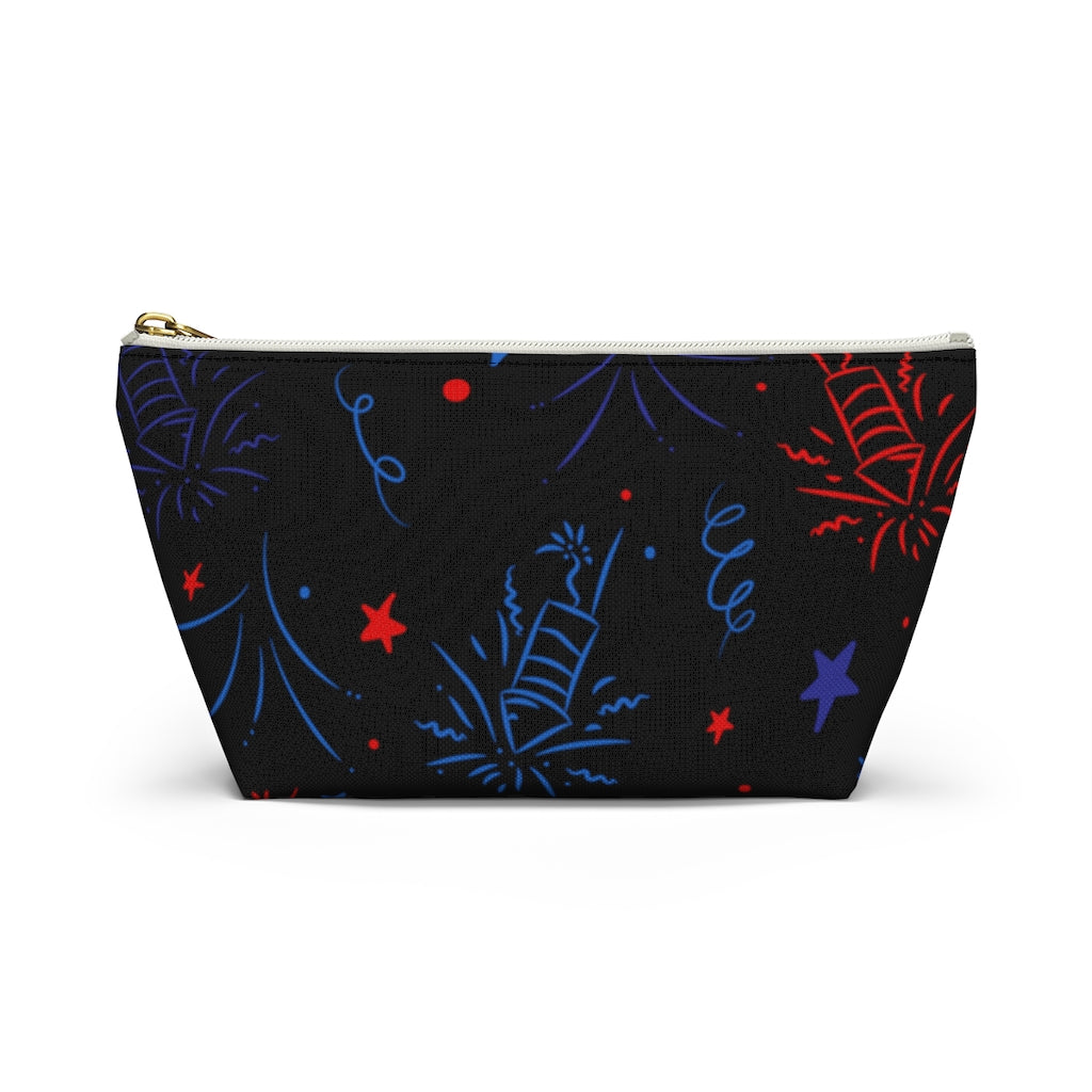 Firecracker Black Accessory Pouch