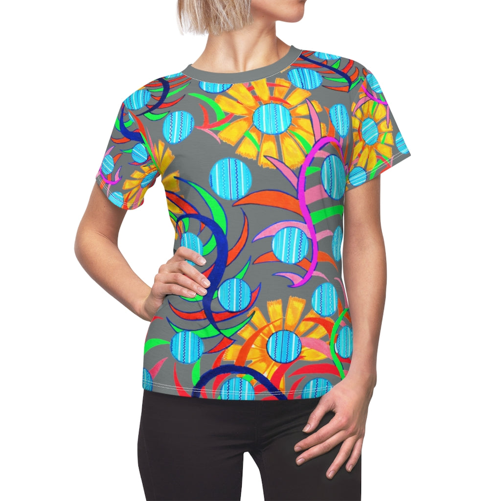 Sunflower AOP Grey T-shirt